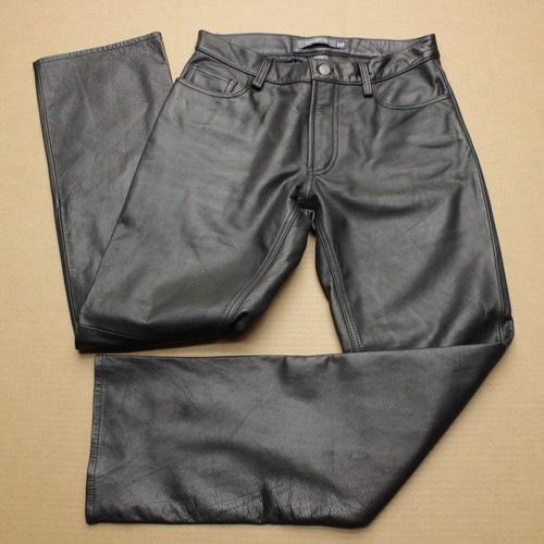Vintage gap leather pants mens - vintage,