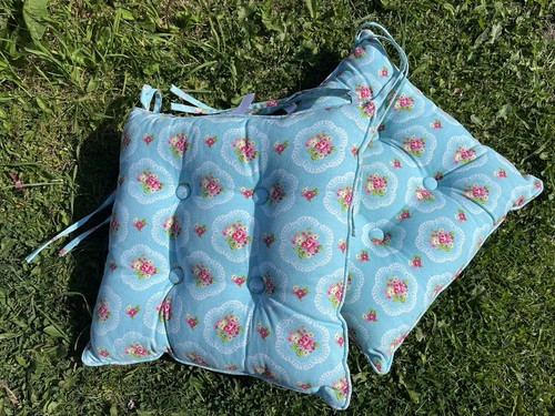 Vintage bhs blue floral - vintage,