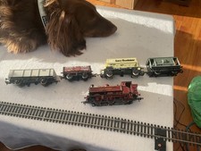 BACHMANN MIDNIGHT METROPOLITAN LOCO L99 & WAGONS FROM THE SET OO.  GAUGE JOB LOT