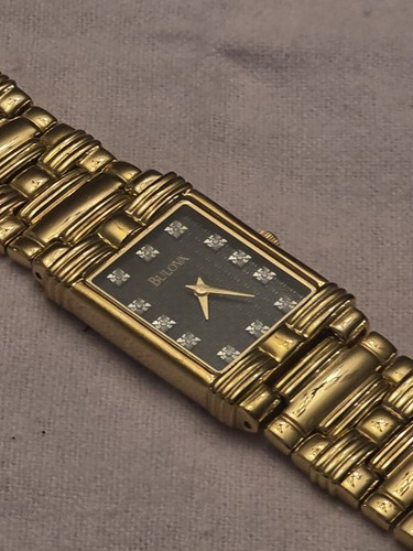 Bulova diamond art deco - bulova, tank