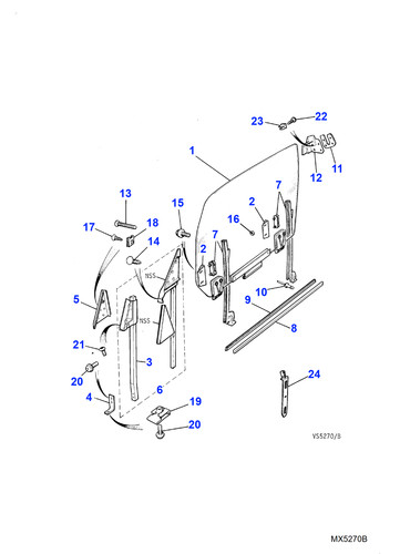 Jaguar genuine door waist - jaguar,