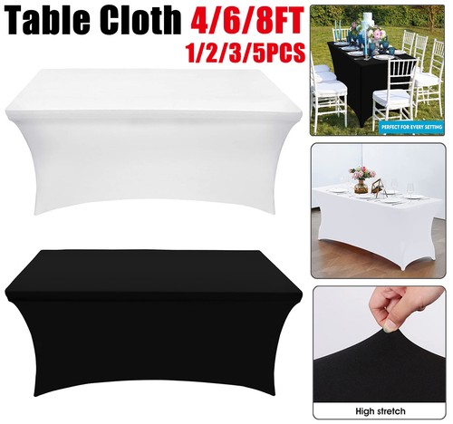 8ft rectangular spandex - rectangular,