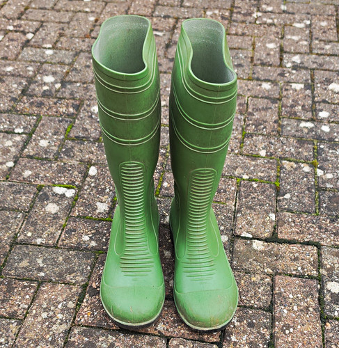 Men green black - green/black, rubber