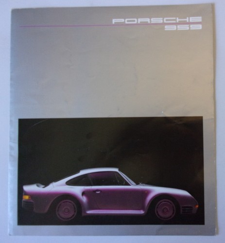 Porsche 959 orig 1985 1986 - 959,