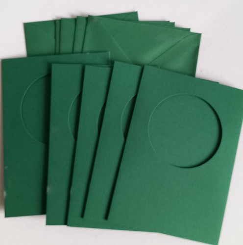 Dark green round aperture - 5,