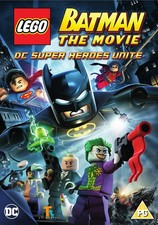 LEGO Batman - The Movie - DC Super Heroes Unite DVD (2014) Jon Burton cert PG