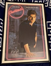Tom Cruise Signed Framed Poster Of 'Cocktail' - Height: 39 Inch Width: 27 Inch
