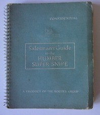 HUMBER SUPER SNIPE MK.II orig