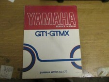 1972 YAMAHA GT1 GTMX OWNERS SERVICE MANUAL 1ST EDITION