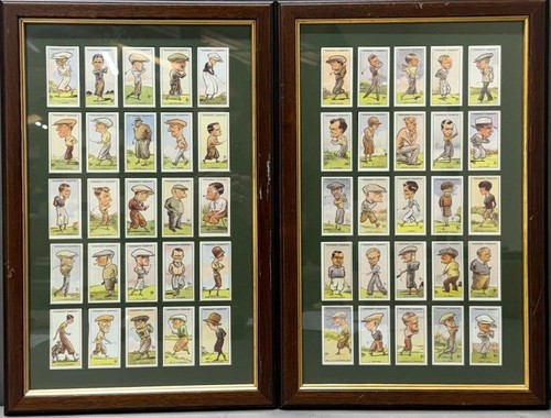 Golf framed churchman - golf, churchman's