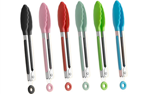 Silicone kitchen cooking - kitchen, tongs