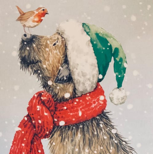Charity christmas card furry - christmas,