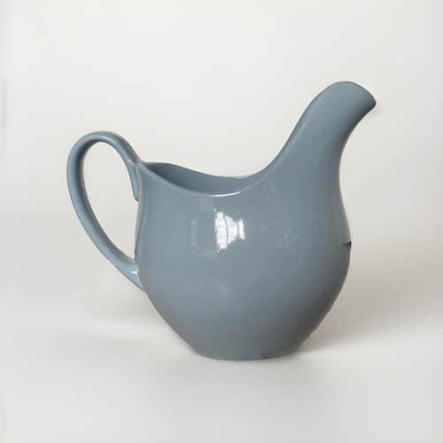 Pale blue jug - blue,