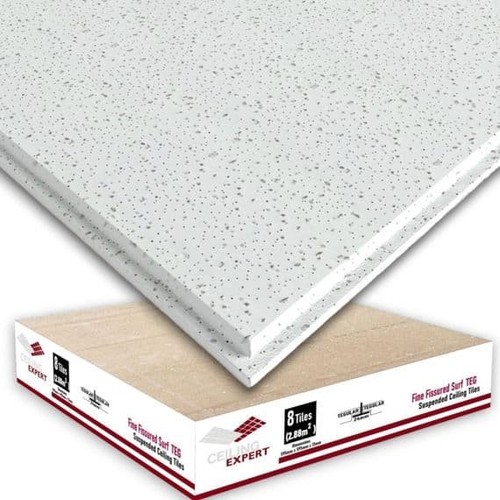 Fissured tegular suspended - fissured,