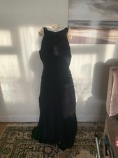 HOBBS BLACK EVENING DRESS SIZE