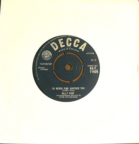 Billy fury d never - -,
