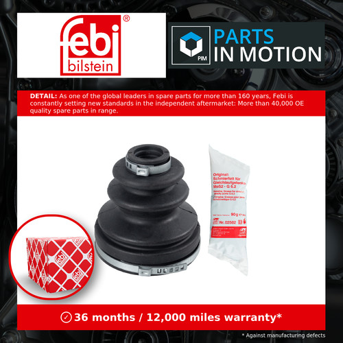 Joint boot fits - cv,