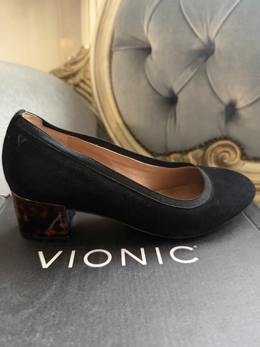 Vionic natalieblack suede - vionic,