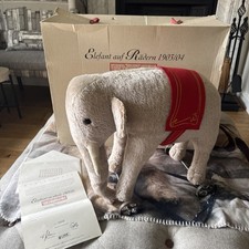 Steiff Elephant On Wheels limited edition.
