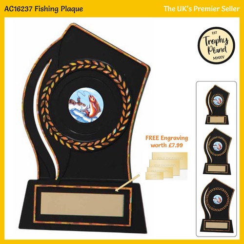 Fishing presentation plaque - fishing,