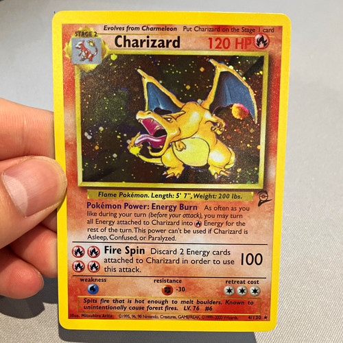 Charizard 130 holo pokémon - charizard,