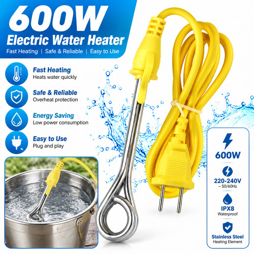 600w electric immersion heater - 600w,