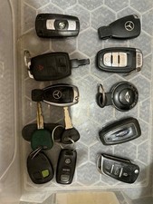 JOB LOT OF 10 USED CAR KEYS 3