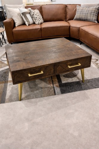 Dark walnut solid - solid, coffee