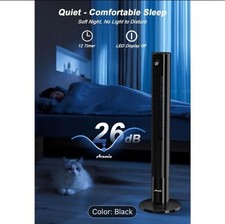 Tower Fan for Bedroom, 85°