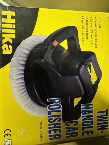 Electric car polisher - electric, 10”