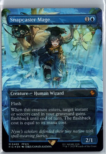 Snapcaster mage - snapcaster, (borderless)