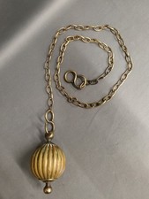 BRASS PUMKIN BALL HIGH LEVEL