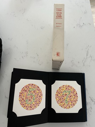 Tests for colour blindness - tests,