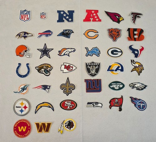 Nfl team patch embroidered - team,