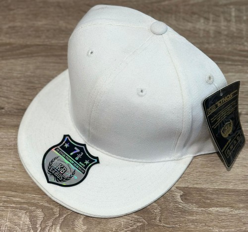 Ethos plain fitted cap white - ethos,