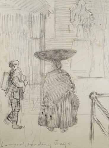 Original pencil drawing - pencil,