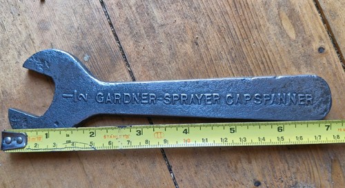 Vintage garden sprayer cap - sprayer,
