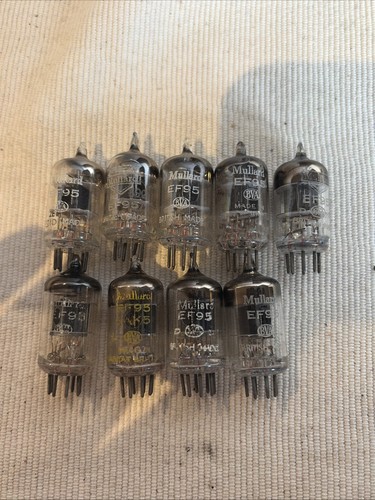 Ef95 valve tubes mullard - 9x,