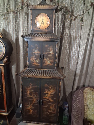 Antique wood chinoiserie - antique,