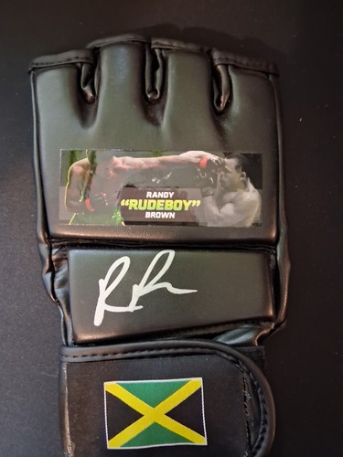 Randy brown signed - brown, ufc