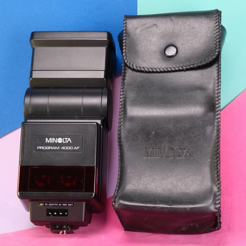 Minolta program 4000af flash - minolta,