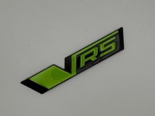 Skoda VRS Green And Black Rear Badge Grill Tailgate OEM+ New Style