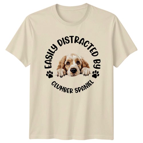 Easily distracted clumber - easily,