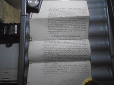1706-1866 Antique Document