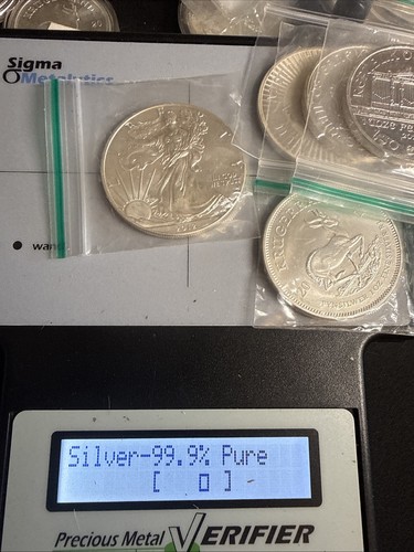 Silver coins assorted - 1,