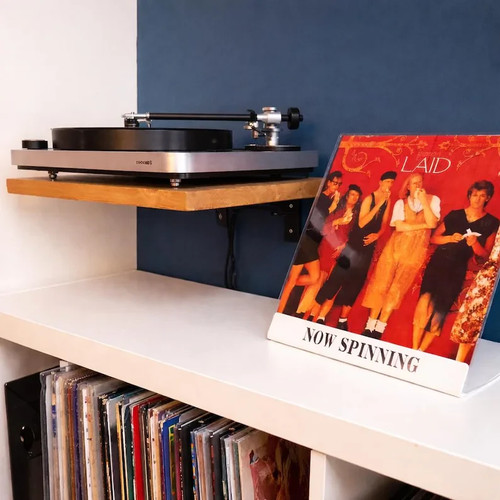 Rustic solid wood turntable - solid,
