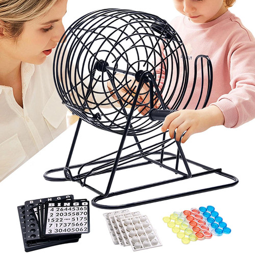 Bingo game set includes - bingo,