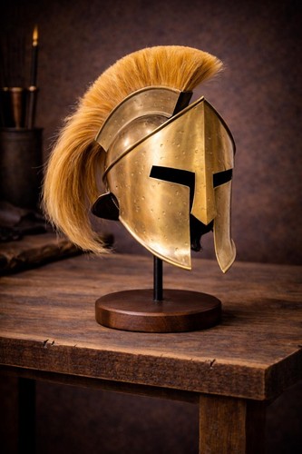 300 spartan damaged - spartan, helmet