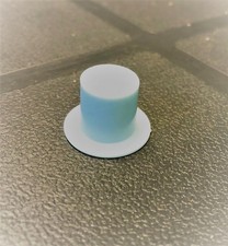 1 Blue Small Plastic Top Hat 