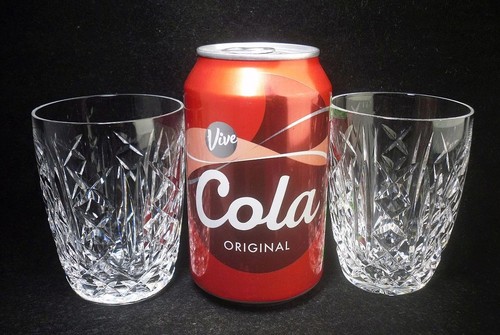 Pair waterford crystal - of,